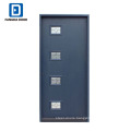 Fangda polyurethane foam filling fiberglass commerical frp doors